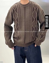 Amy Home Korea Direct mail East gate 2023 Winter fit new HAND sweater 21250275