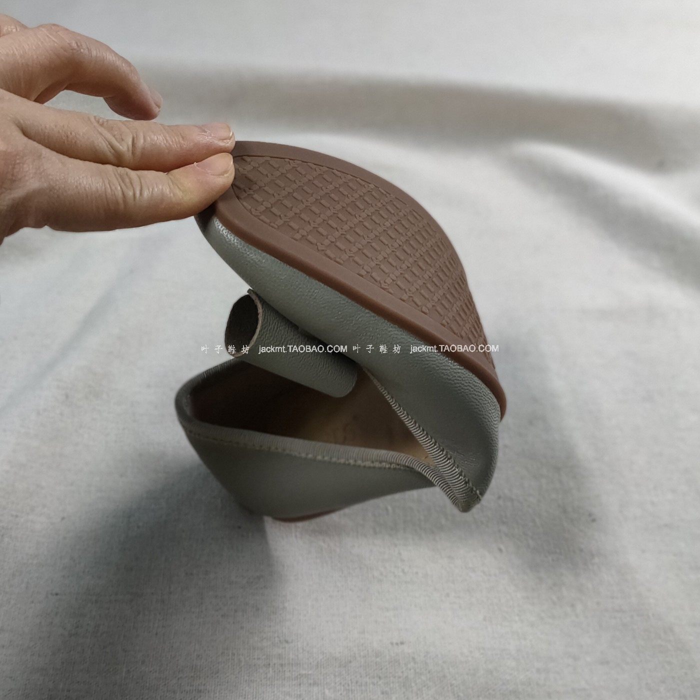 仅6对~纯原！比球鞋还舒服~显瘦灰色羊皮优雅蝴蝶结芭蕾舞平底鞋,淘宝优惠券,粉丝福利购,淘宝优惠卷