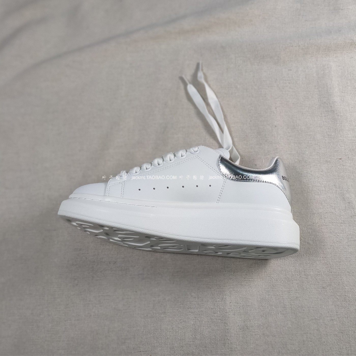 仅1对！牛货~纯原！2026新款~时髦洋气布洛克百搭真皮银尾 德训鞋,淘宝优惠券,粉丝福利购,淘宝优惠卷