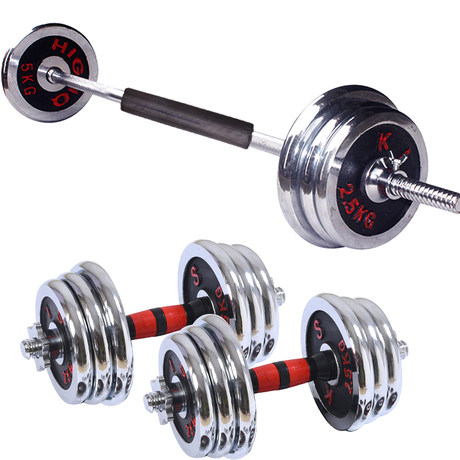 combination weightlifting set
