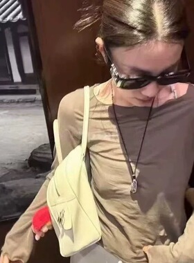 向日葵同款mohhe海螺毛衣链