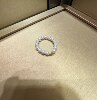 18k gold ring for women, fashionable and versatile ring, gift for girlfriend, elastic ring, natural bright pearl