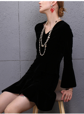 张满月李智恩珍珠奢华名媛同