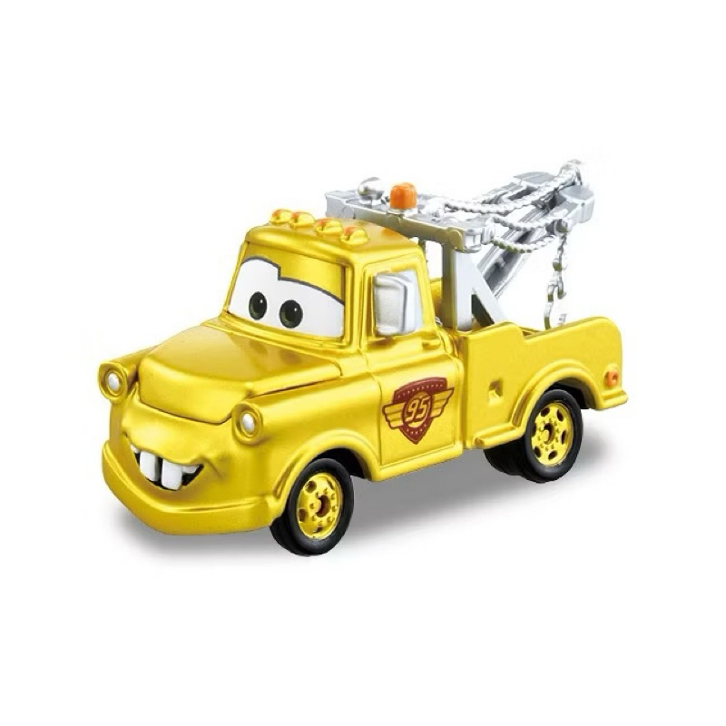 多美卡赛车总动员2021年限定麦大叔金色合金汽车模麦昆透明轮玩具 - 图2