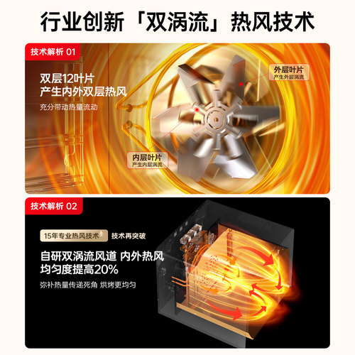 【官方旗舰】UKOEO 5A高比克风炉家用商用烘焙发酵大容量电烤箱 - 图1