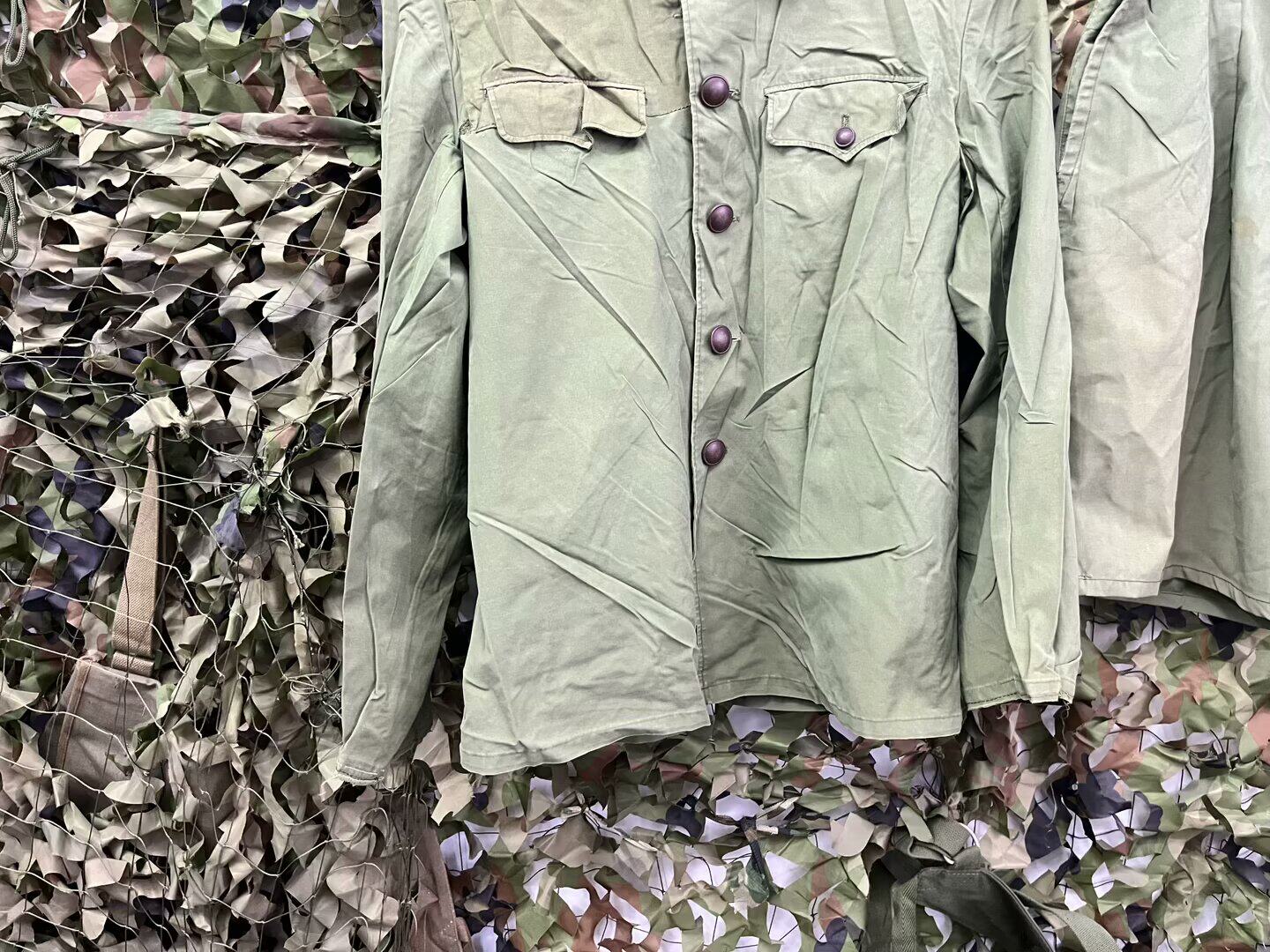 保真旧货70年代65式军套装服短裤对越自卫还击旧货猫耳洞作训外套,淘宝优惠券,粉丝福利购,淘宝优惠卷