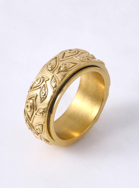 钛钢戒指指环钛钢时尚男