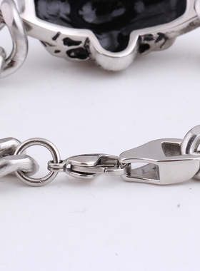 手链时尚风绕线钛钢手链