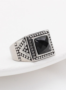 男款戒指钛钢时尚钛钢戒指指环