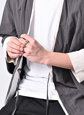 时尚钛钢戒指生肖龙盘龙旋转戒指解压缓解焦虑钛钢戒指指环