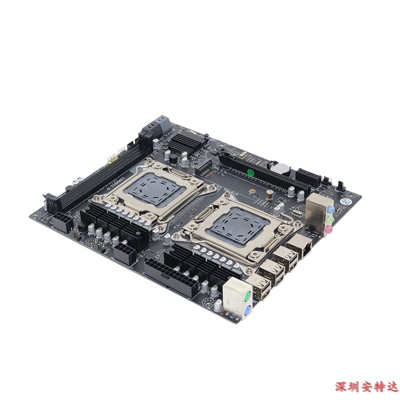 全新 X79主板LGA2011-v2双路电竞游戏主板E5-2680V2游戏多开主板-图1