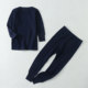 16mic merino pure wool ແຂນຍາວ thickened fleece ຊຸດ underwear ຄວາມຮ້ອນສໍາລັບເດັກນ້ອຍຊາຍແລະເດັກຍິງ, ເຄື່ອງນຸ່ງຫົ່ມດູໃບໄມ້ລົ່ນແລະກາງເກງຍາວ