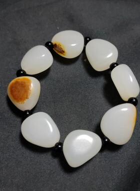 天然和田白玉手链