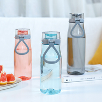 Lebuckle Music Buckle Plastic Water Cup Sports Cups Men And Women Portable Students With Hand Cups Fitness Sports Kettle