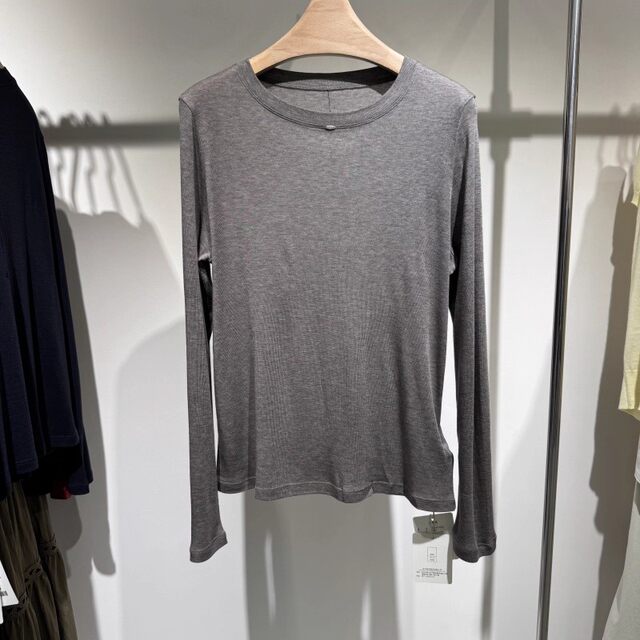 European Station 2025 Autumn New Fashion Women's T-shirt Tops Small Shirts Mulberry Silk Fabric Bottoming Shirts Versatile