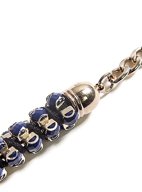 JESSICA金色毛衣项链女