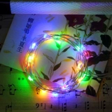 Светодиодные световые струны огненное дерево серебро цветок рождественский цвет световые светлячки световые звездные огни белый свет световой украшение световая сеть красная свет