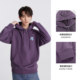 Trendy knitted pullover Metersbonway hooded