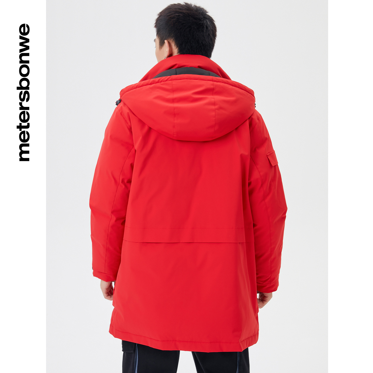 美特斯邦威连帽男潮流冬季羽绒服 美特斯邦威网店羽绒服