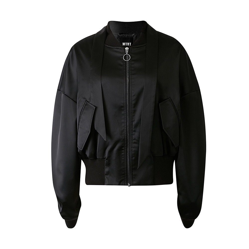 美特斯邦威飞行员女韩版chic短外套 美特斯邦威四禧短外套