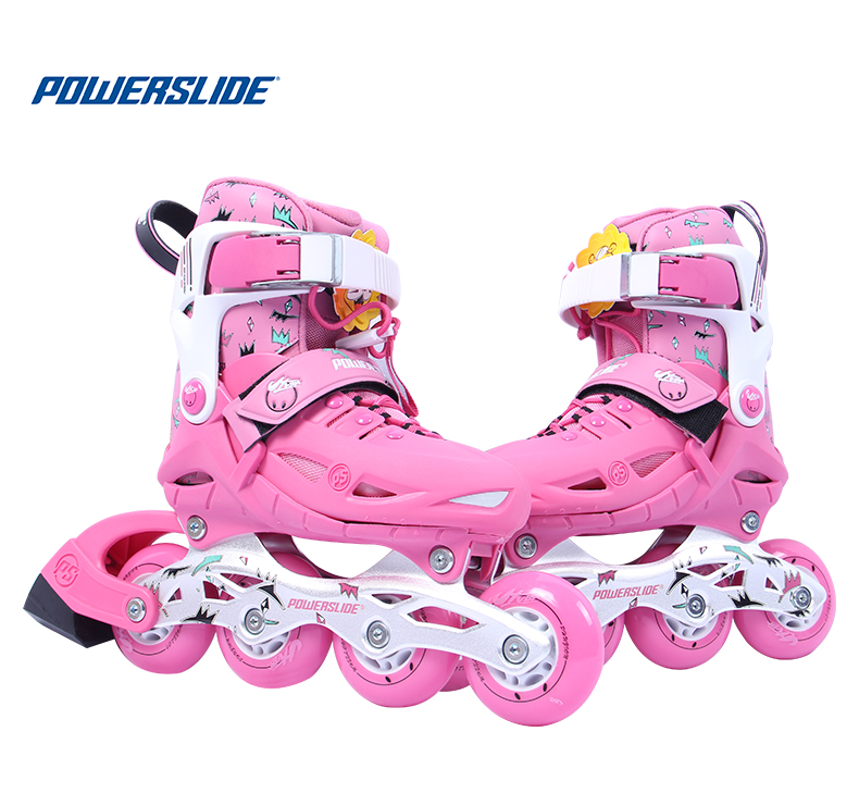 宝狮莱轮滑鞋溜冰鞋儿童轮滑鞋全套装直排轮旱冰鞋906S滑轮鞋-图0