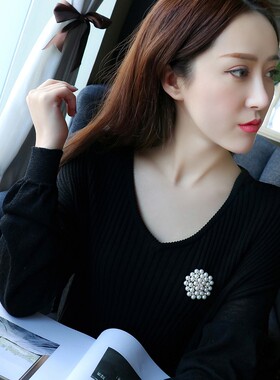仿珍珠披肩金色帆布包衣服饰品