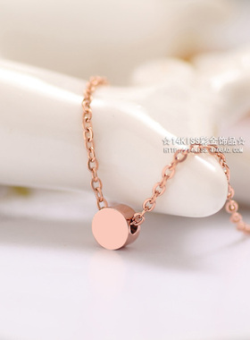 继承者们金豆豆锁骨链rachel同款