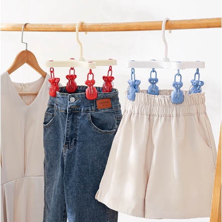 创意多夹鲸鱼裤夹多功能阳台晾晒架裙子衣物挂夹帽子领带挂衣架子,淘宝优惠券,粉丝福利购,淘宝优惠卷