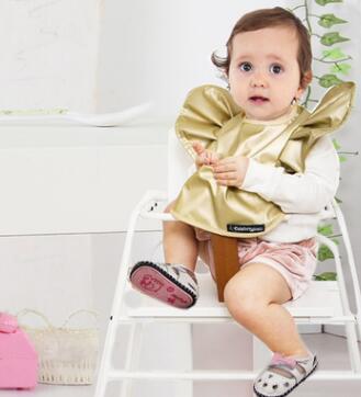 Saliva Tissue Fashion Wave Dots Gold Three-dimensional Rice Pocket