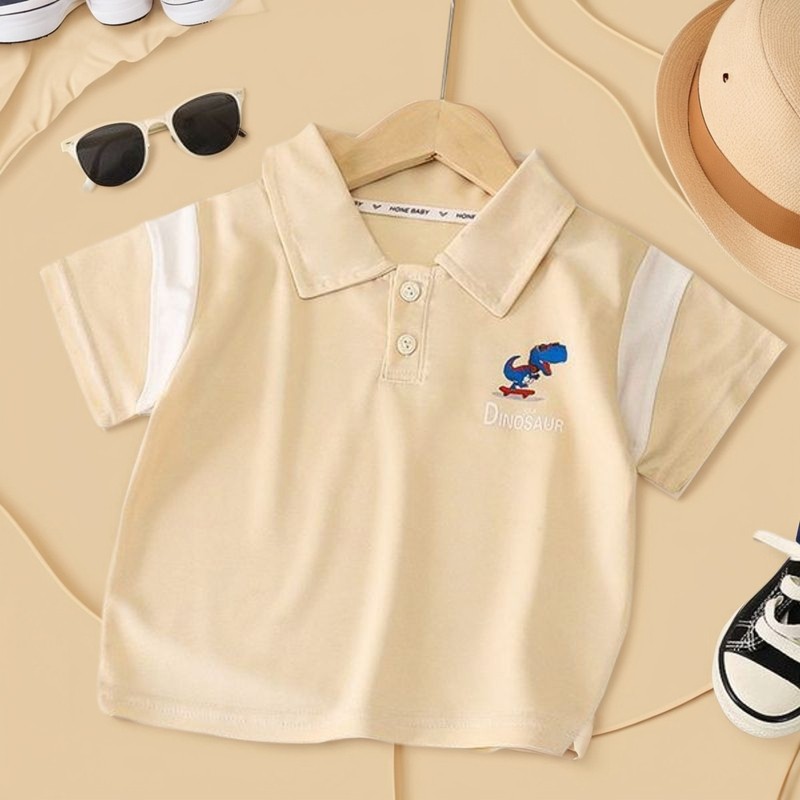 男童T恤夏装2025新款短袖儿童装宝宝夏季薄款珠地棉POLO衫潮,淘宝优惠券,粉丝福利购,淘宝优惠卷