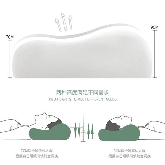 정품 육군 녹색 베개 군사 훈련 특별 블루 하드 코튼 싱글 베개 커버 기숙사 메모리 폼 베개