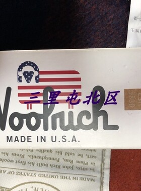 WOOLRICH户外羊毛大围巾美国制