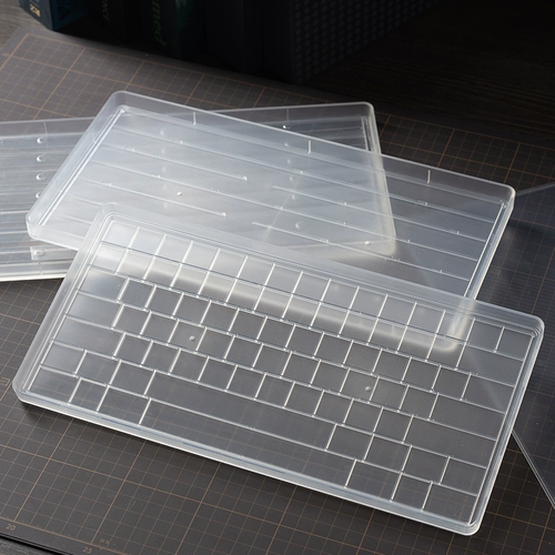 PBTFANS KeyCap Box Heress Three -Layer Dust Box на основе клиента на основе клиента организует ABS Black Printion Original Высокоподобный