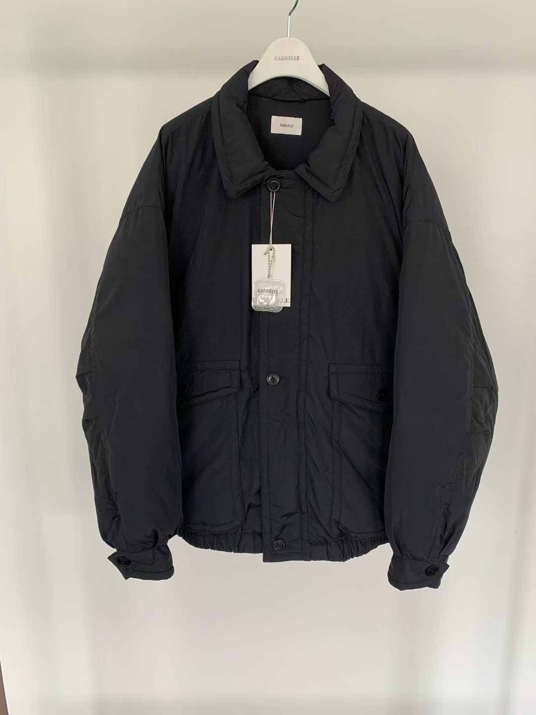 现 25冬季新款韩国东大门gabrielle翻领休闲宽松羽绒服外套 - 图2