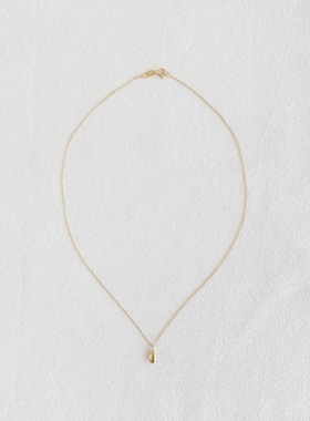 现25秋季新款 韩国东大门OUNCE 简约时尚925水滴锁骨链 项链2色