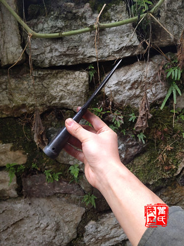 瞿氏铁匠小枪头小矛红缨枪小霸王枪手工一体锻打武术器械材未开刃 - 图2