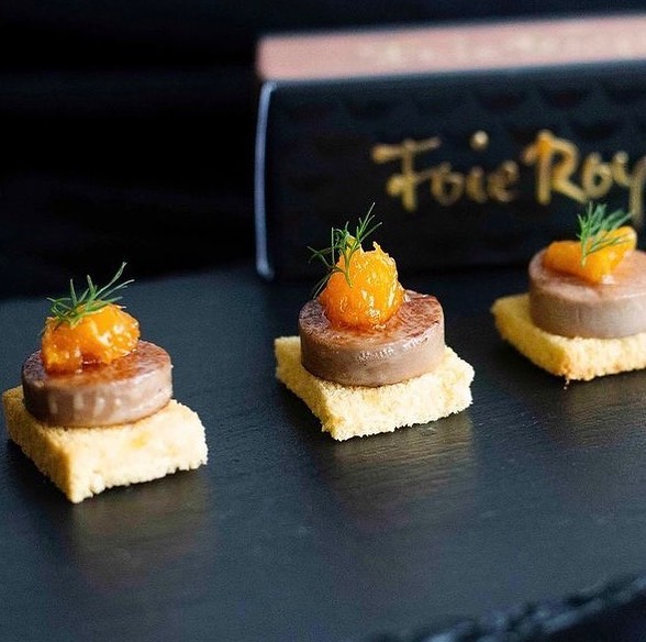 冷餐会法式下午茶LeVoyage乐航鸭肝酱肥肝批西餐创意点心招待会 - 图1