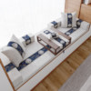 New Chinese style bay window mat window sill mat customization