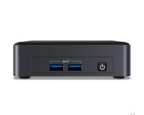 The Menghu Tiger Canyon Inte NUC11TNKv7 commercial work control thin section 1185G7 computer host vPro