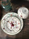 10-inch bowl and plate export single American exotic style