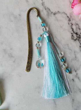 魔道祖师古风金属流苏小兔子两用