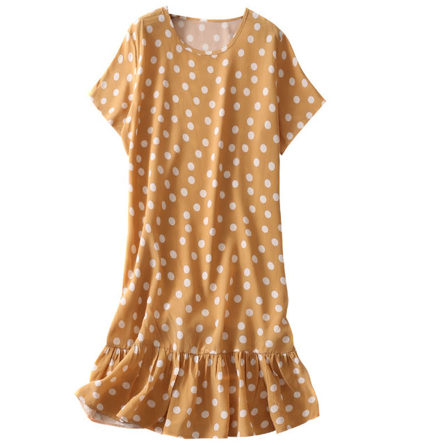 yellow and white school summer dress