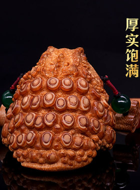 四大名蟾工艺大师张念超竹刻蟾蜍