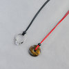 1mm ultra-fine pendant rope, small hole safety buckle, special ring lanyard, no-tie necklace, jade pendant with rope, high-end gold