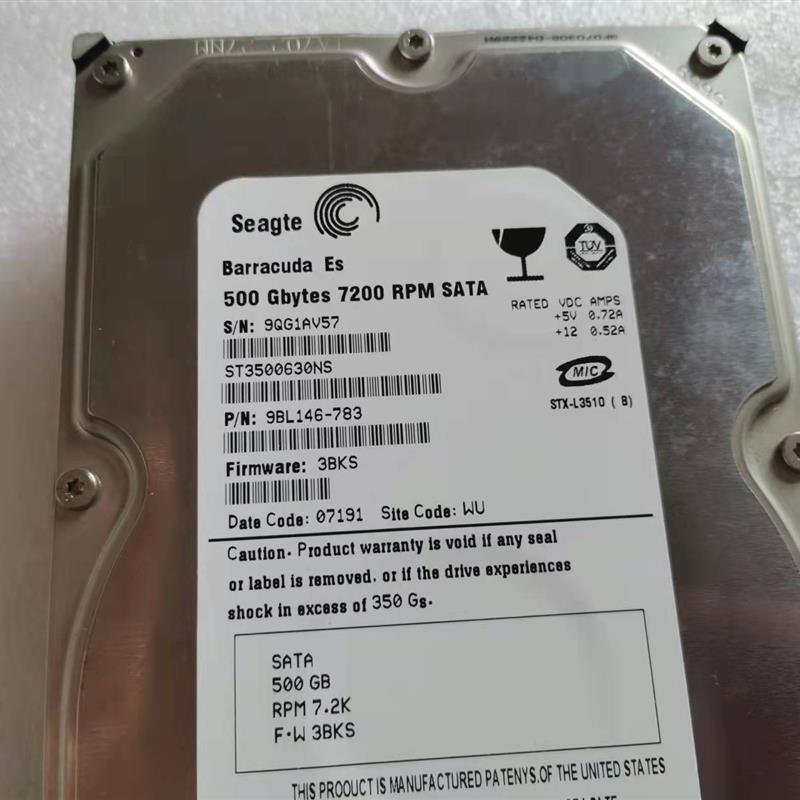 议价; ST3500630NS 500G 7200转 3.5寸 - 图0