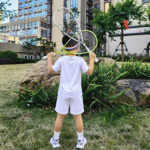 儿童青少年壁球拍幼儿初学者初级适合4-12岁小朋友超轻全碳素入门 - 图2