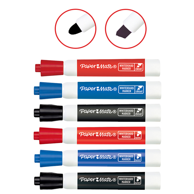 美国三福sharpie进口papermate白板笔80701彩色水性可擦低气味-图3