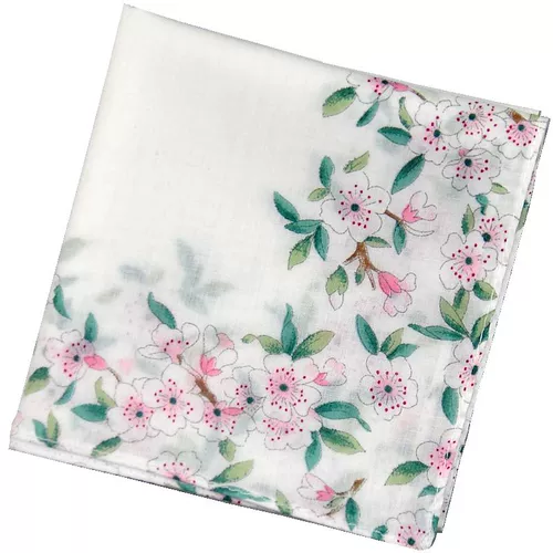 Хлопковый старомодный классический носовой платок, ностальгия