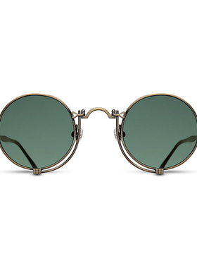 松田日本手工时尚文艺圆框上海