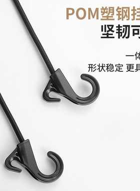 行李物品车绑绳橡胶弹力绳带挂钩